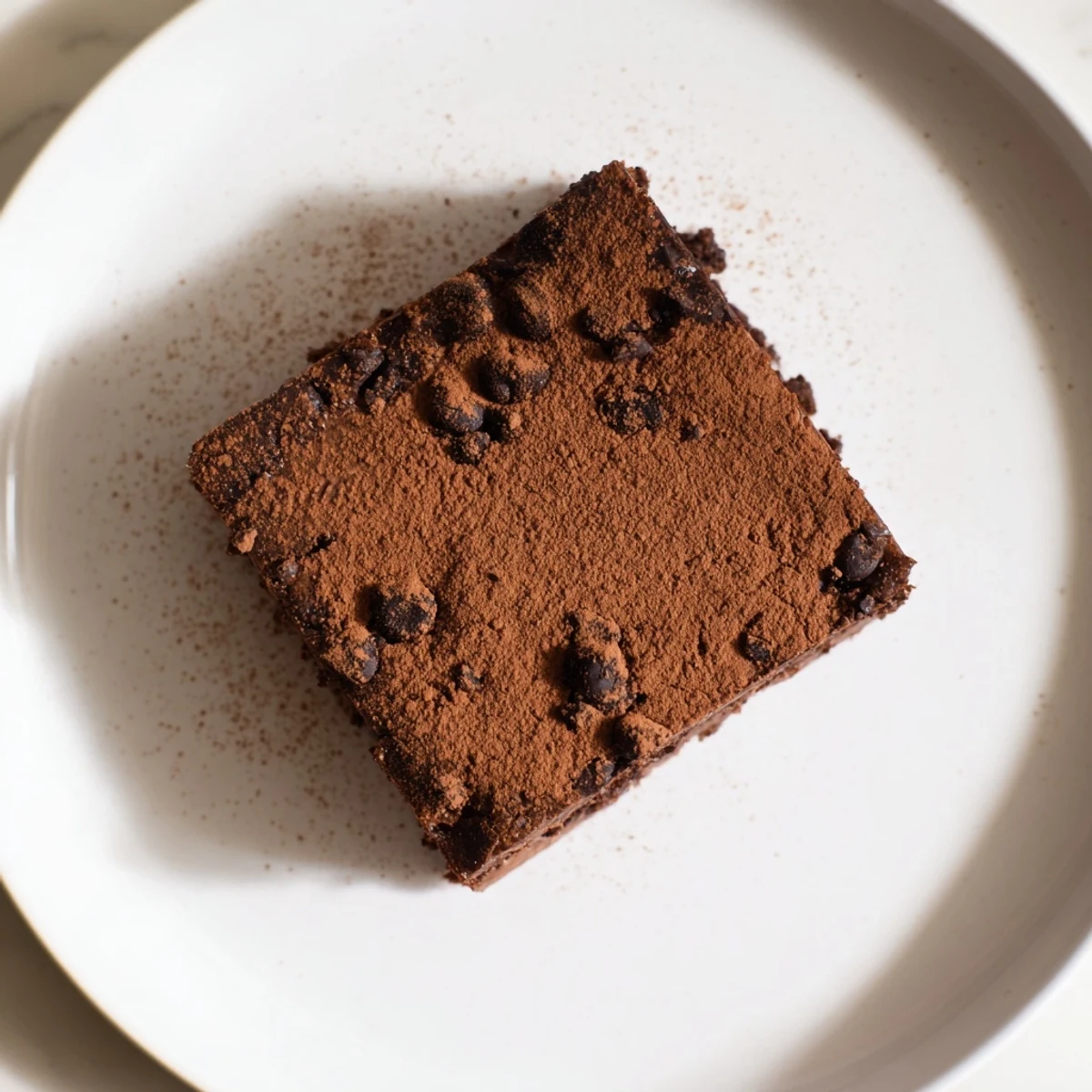Delicious homemade sweet potato brownies, a gluten-free treat with visible chocolate chips and a rich texture.