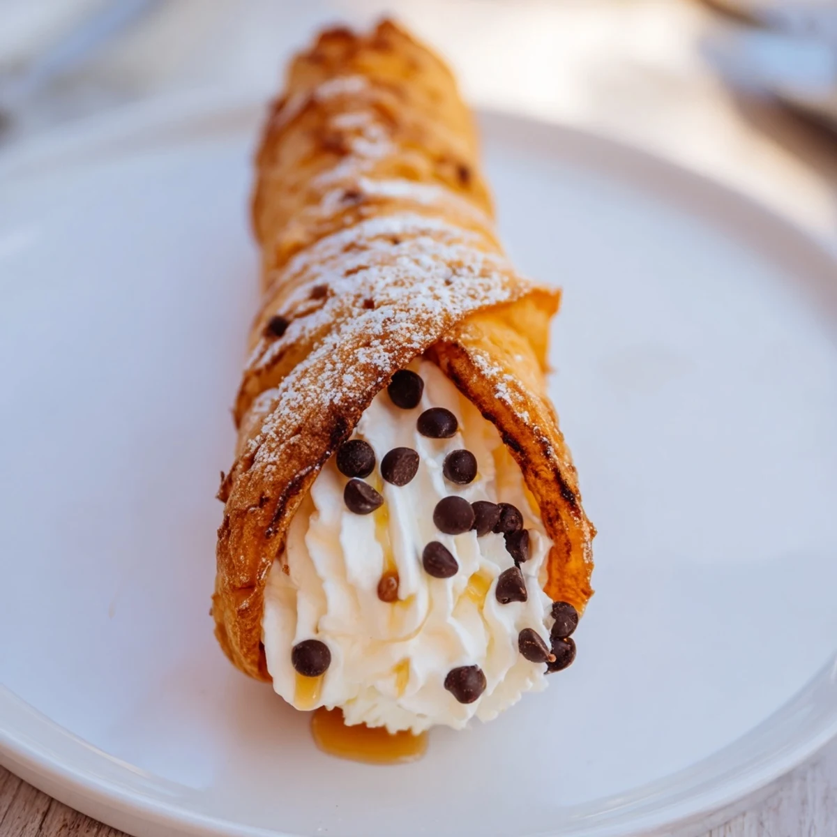 Freshly baked Quick Churro Cheesecake Cones, a blend of Mexican and American flavors, perfect dessert treat.