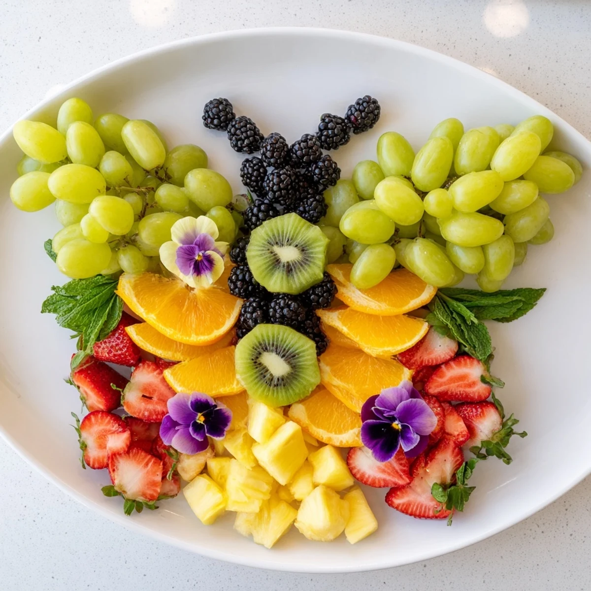 Butterfly Garden Fruit Board