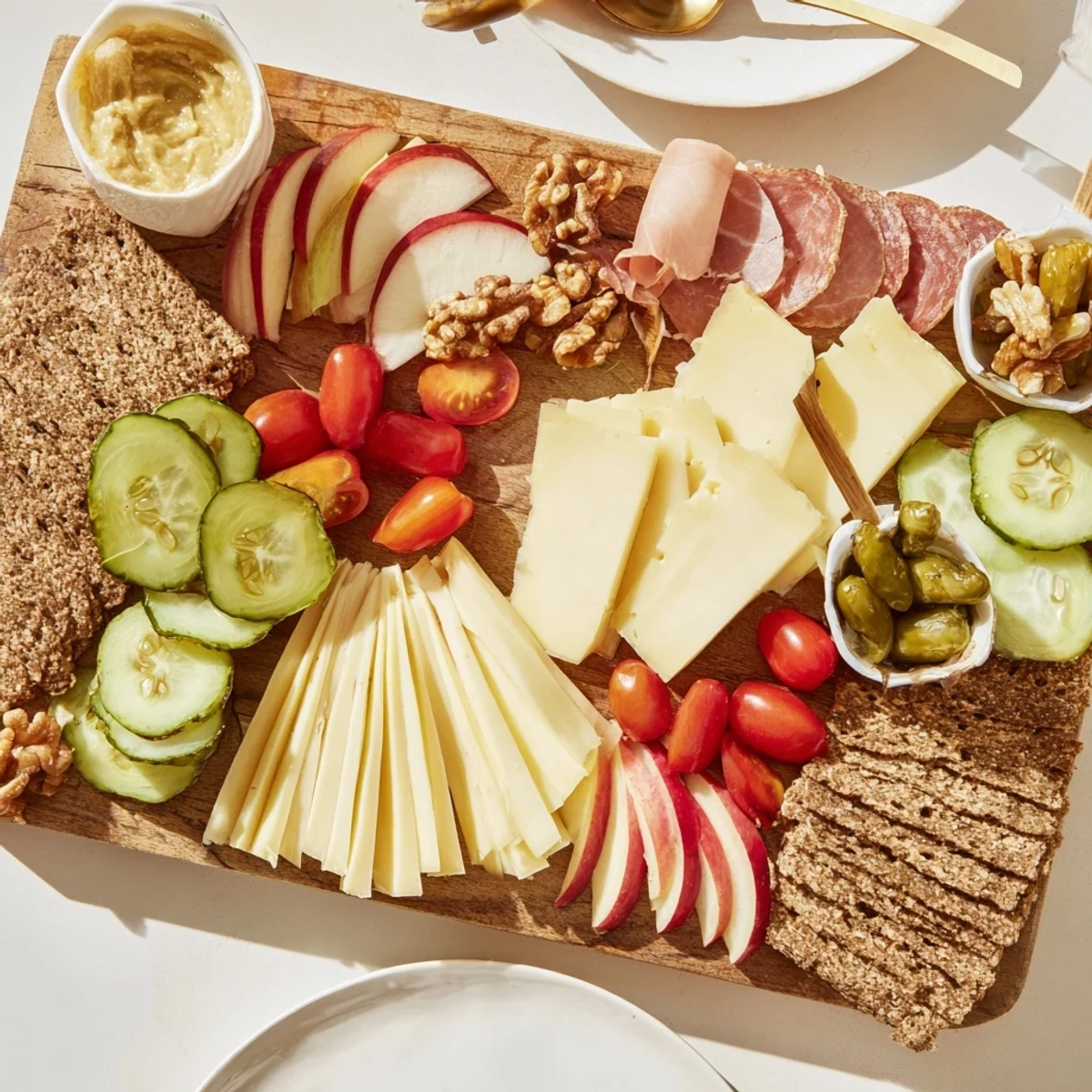 Rustic Mountain Snack Board