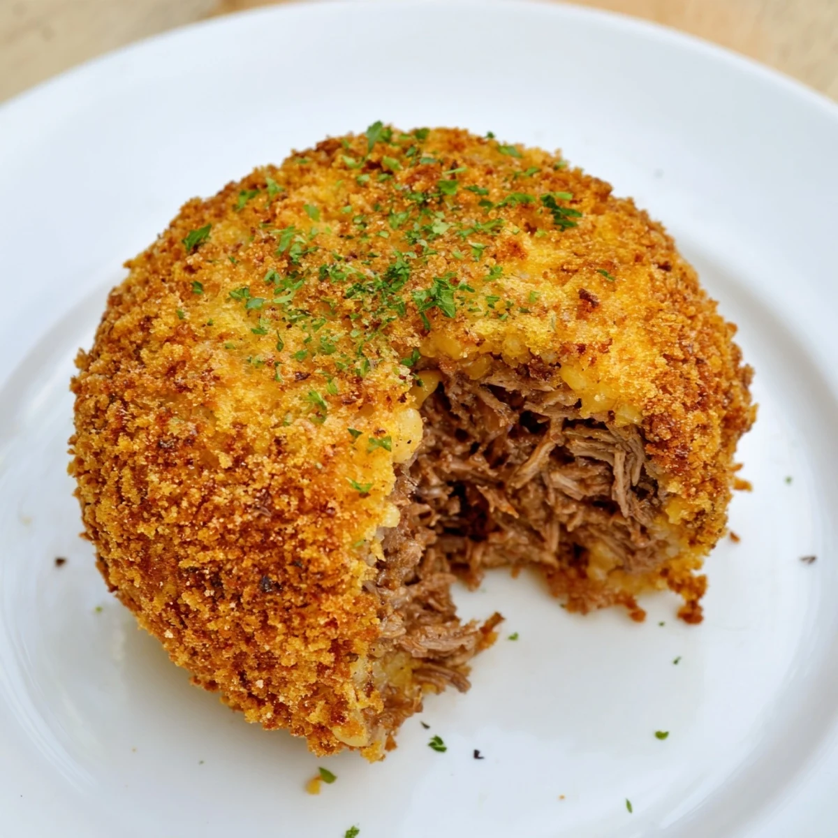 These homemade Dutch croquettes feature a beautifully browned breadcrumb crust and a rich, creamy interior.