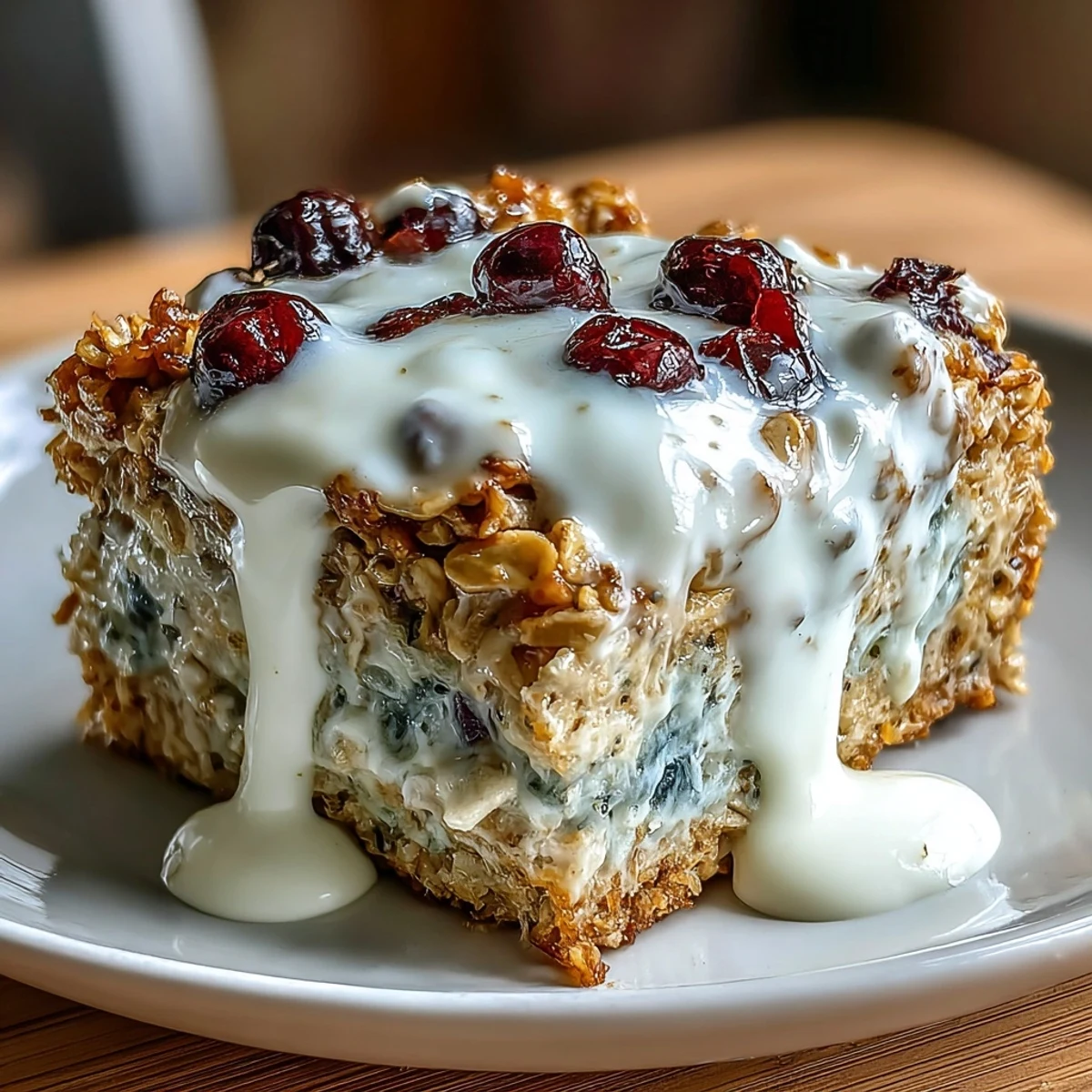 Clean Breakfast Blueberry Oatmeal #514