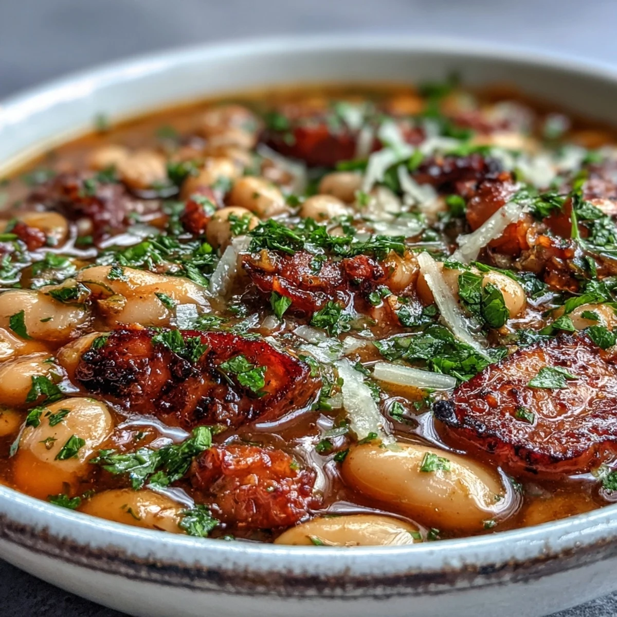 Ham Cannellini Bean Stew