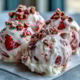 Strawberry Banana Yoghurt Clusters