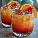 Ombre Sunrise Mocktail Grenadine