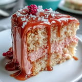 Picture this decadent Bridal Shower Rosé Velvet Cake, perfect for any celebration.