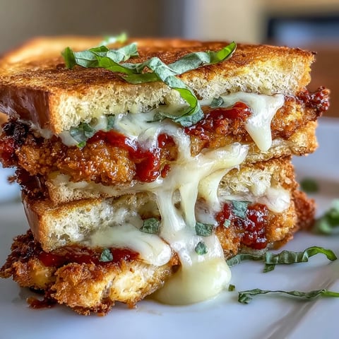 A golden, crispy breaded chicken breast smothered in rich vodka sauce and melted mozzarella, served hot on toasted Italian bread.