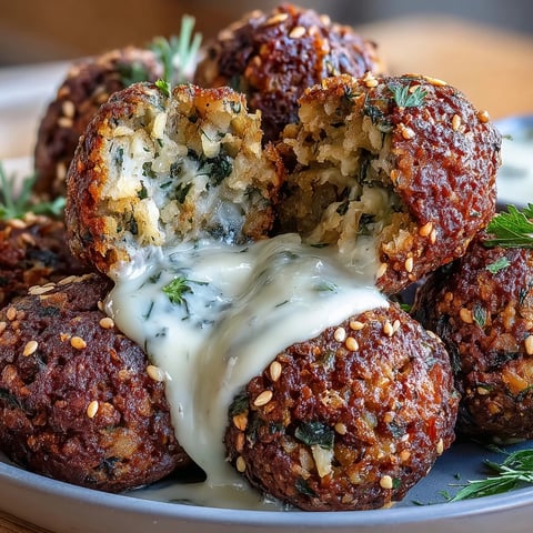 Crispy air fryer falafel with vibrant green tahini sauce, served golden brown and fresh.  