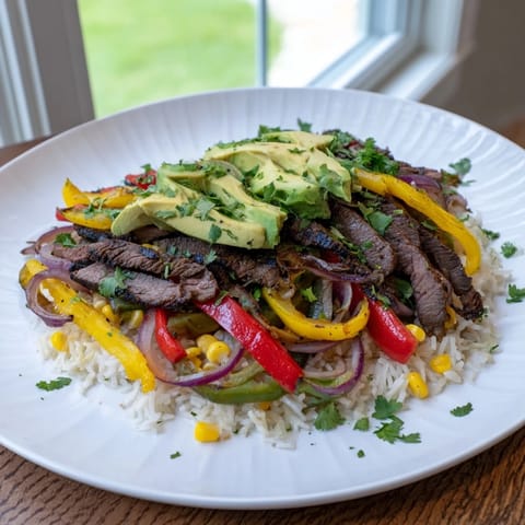 BBQ Steak Fajita Bowl