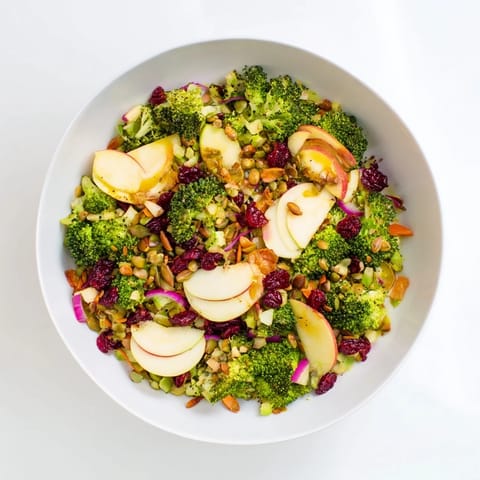 Broccoli Apple Hot Salad