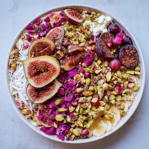 Artfully arranged Fig and Date Snowdrift Platter boasts creamy cheese and a coconut snowdrift topping.