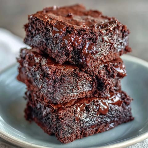 Fudgy chocolate brownies swirled with creamy peanut butter, made moist with sourdough discard. Perfect for using up sourdough starter leftovers.  