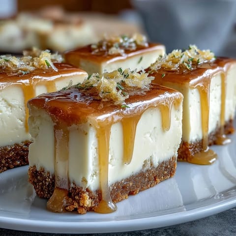 Limoncello Cheesecake Bars Lemon