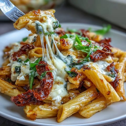 Sun-Dried Tomato Pasta Bake