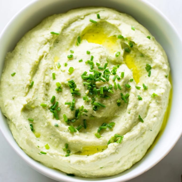 Freshly made Avocado Cottage Cheese Dip, smooth and delicious, perfect for your next appetizer spread.
