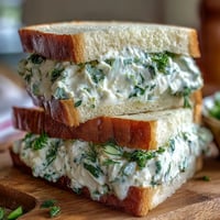 Fresh Kentucky Derby Benedictine tea sandwiches with creamy cucumber spread on soft white bread, garnished with dill for a classic Southern appetizer.